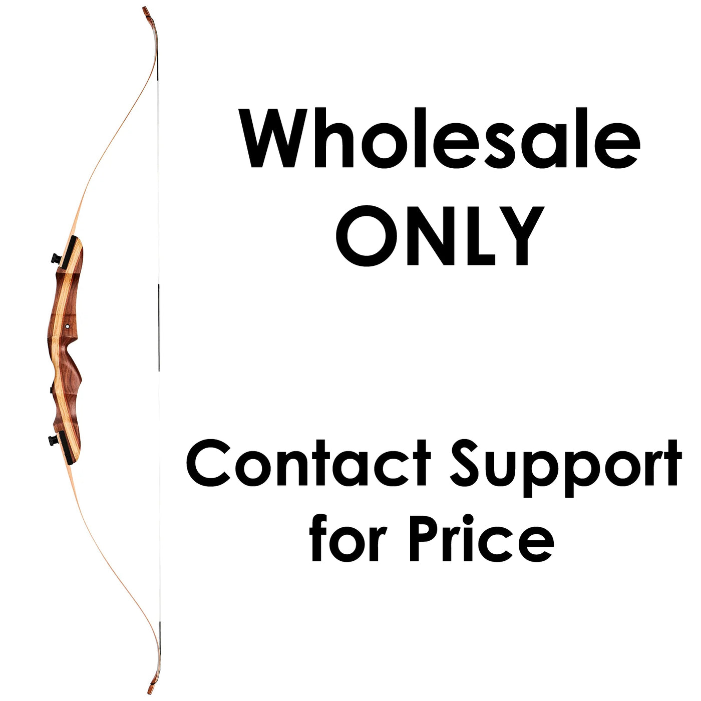 62" Mohegan Takedown Competition Recurve Bow MOQ 50x Wholesale ONLY