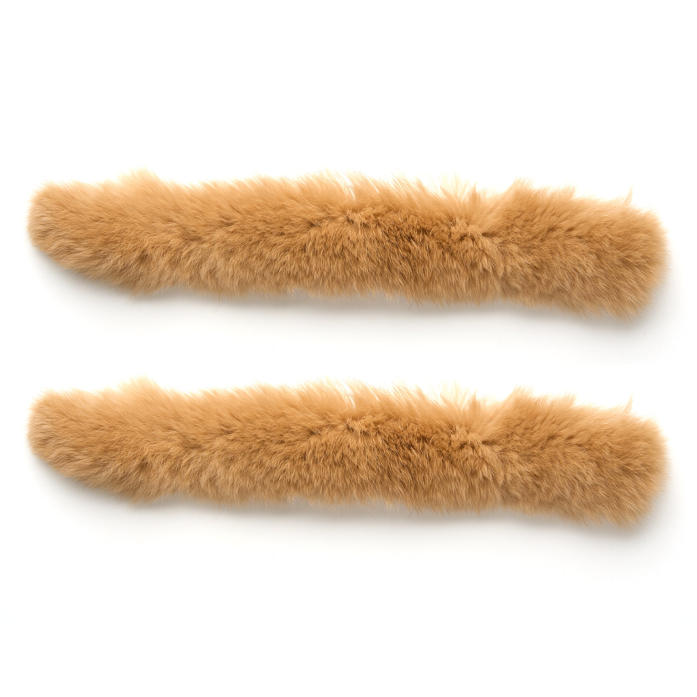 1 Pair Archery Otter Fur Fluffy Bow String Silencer Black For Recurve Long Bow