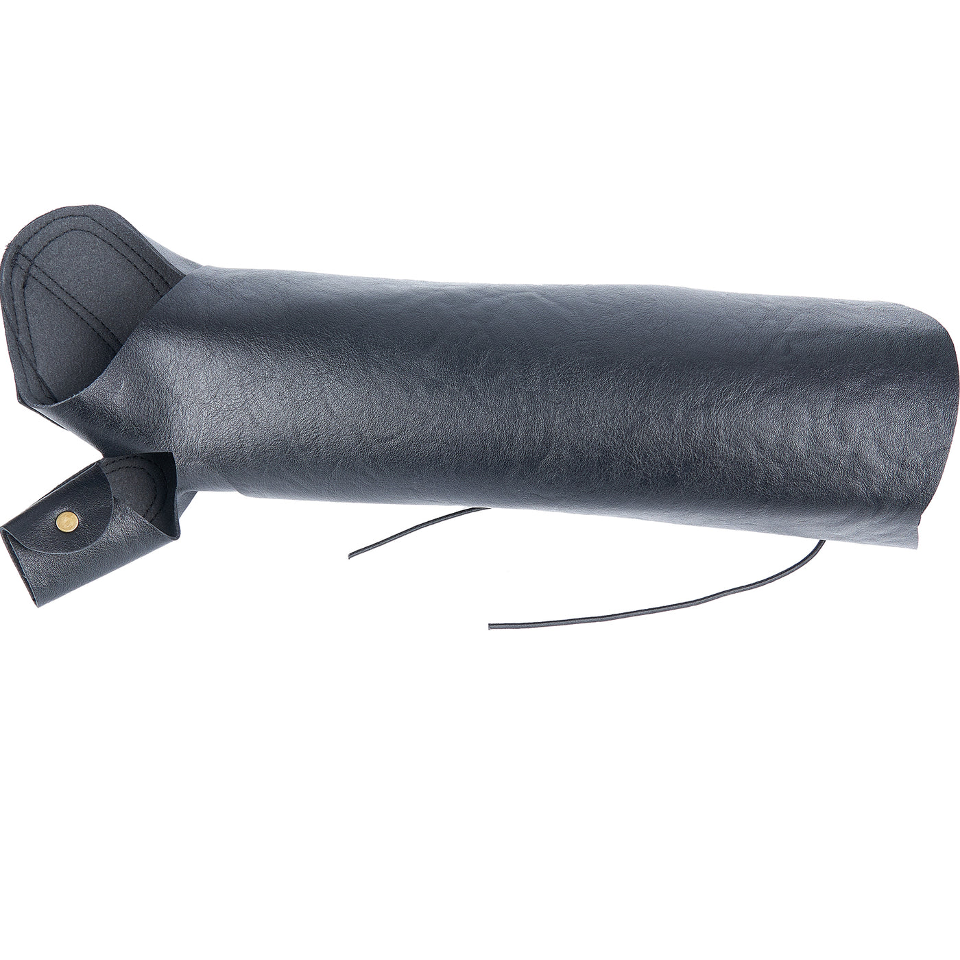 Handmade Black Traditional Archery Arm Hand Guard Protective Glove for Mongolian Horse Recurve Bow