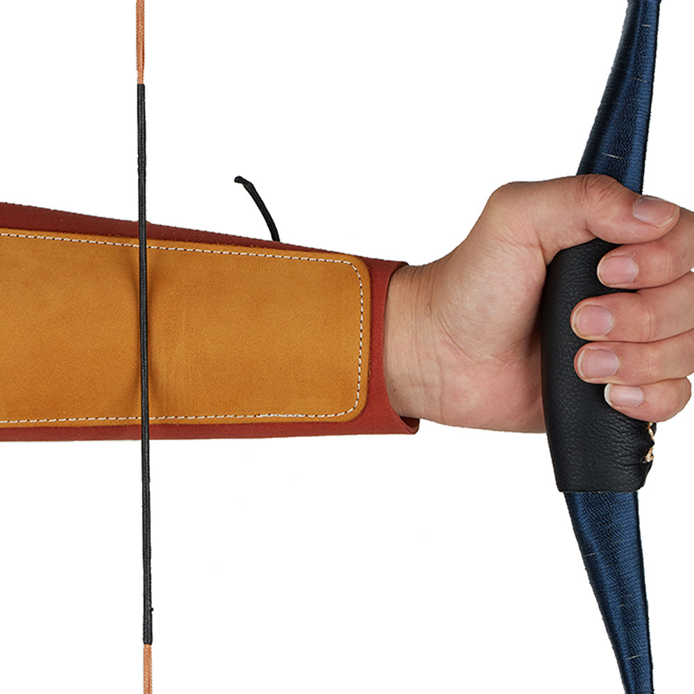 Traditional Brown/Yellow Armguard