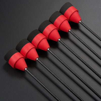 12x 31" Fletched Fiberglass Arrows 12x Red/Black Sponge Foam Arrowheads  Archery Arrows For Recreation Game