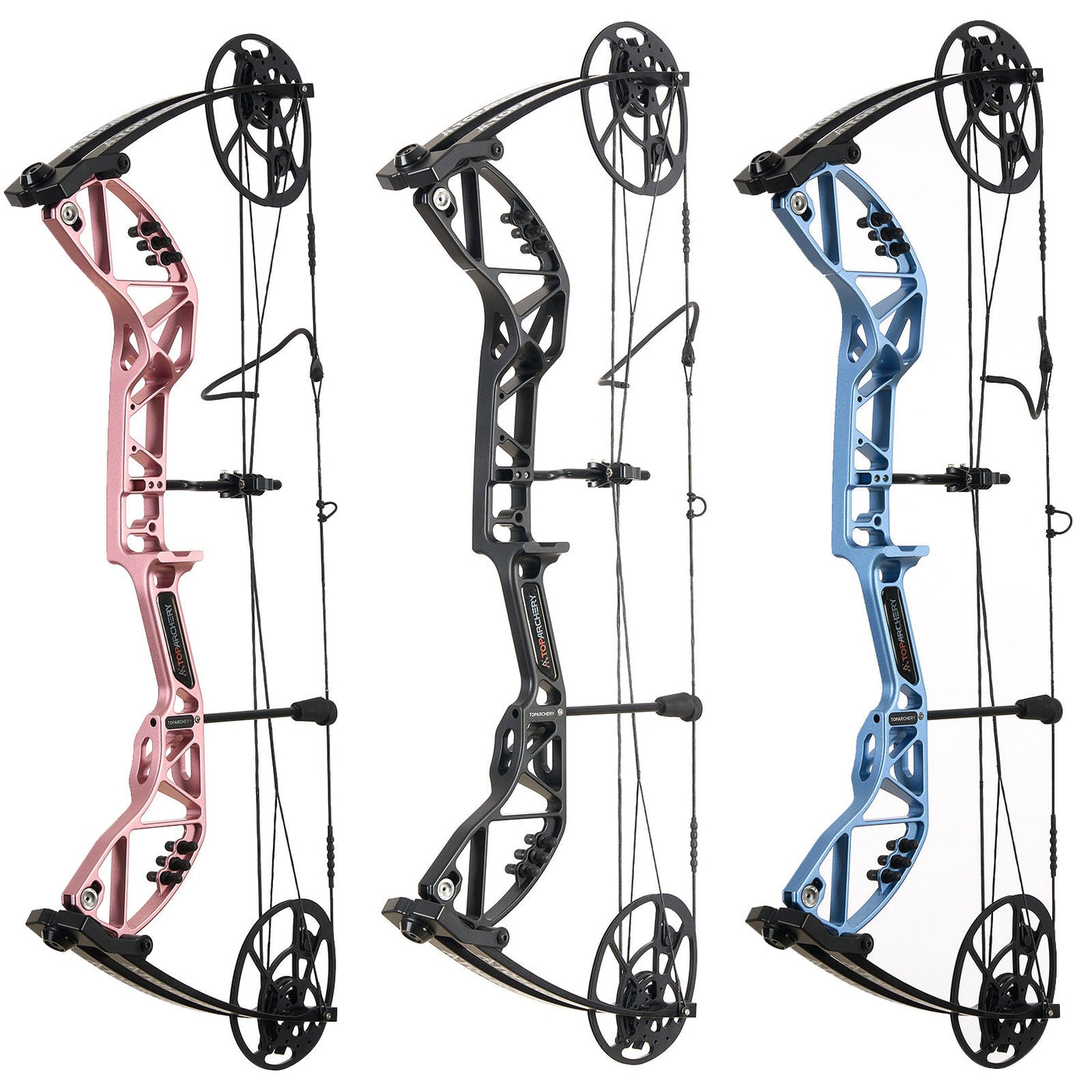 30.5" 20-70lbs CNC Riser Archery Compound Bow Right Hand Adjustable for Adults