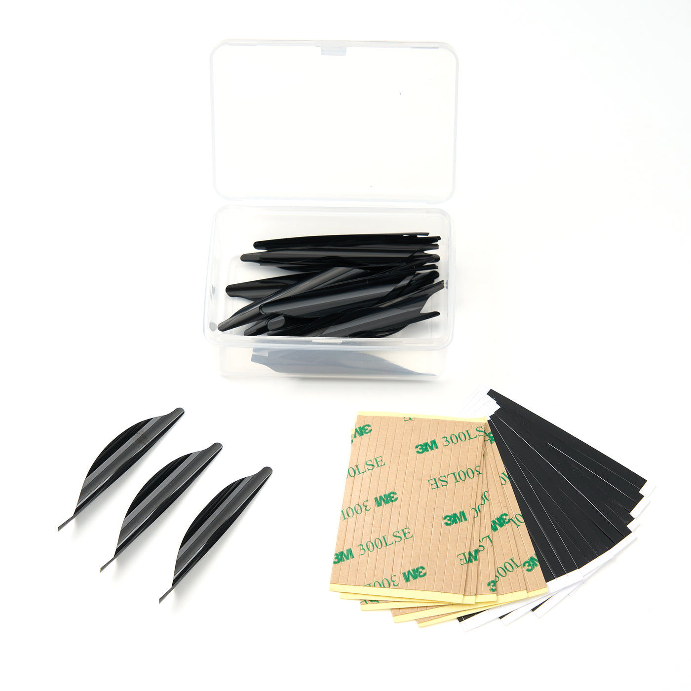 50x Spin-Wing Vanes 1.8 inch Spiral Archery Feather Fletching