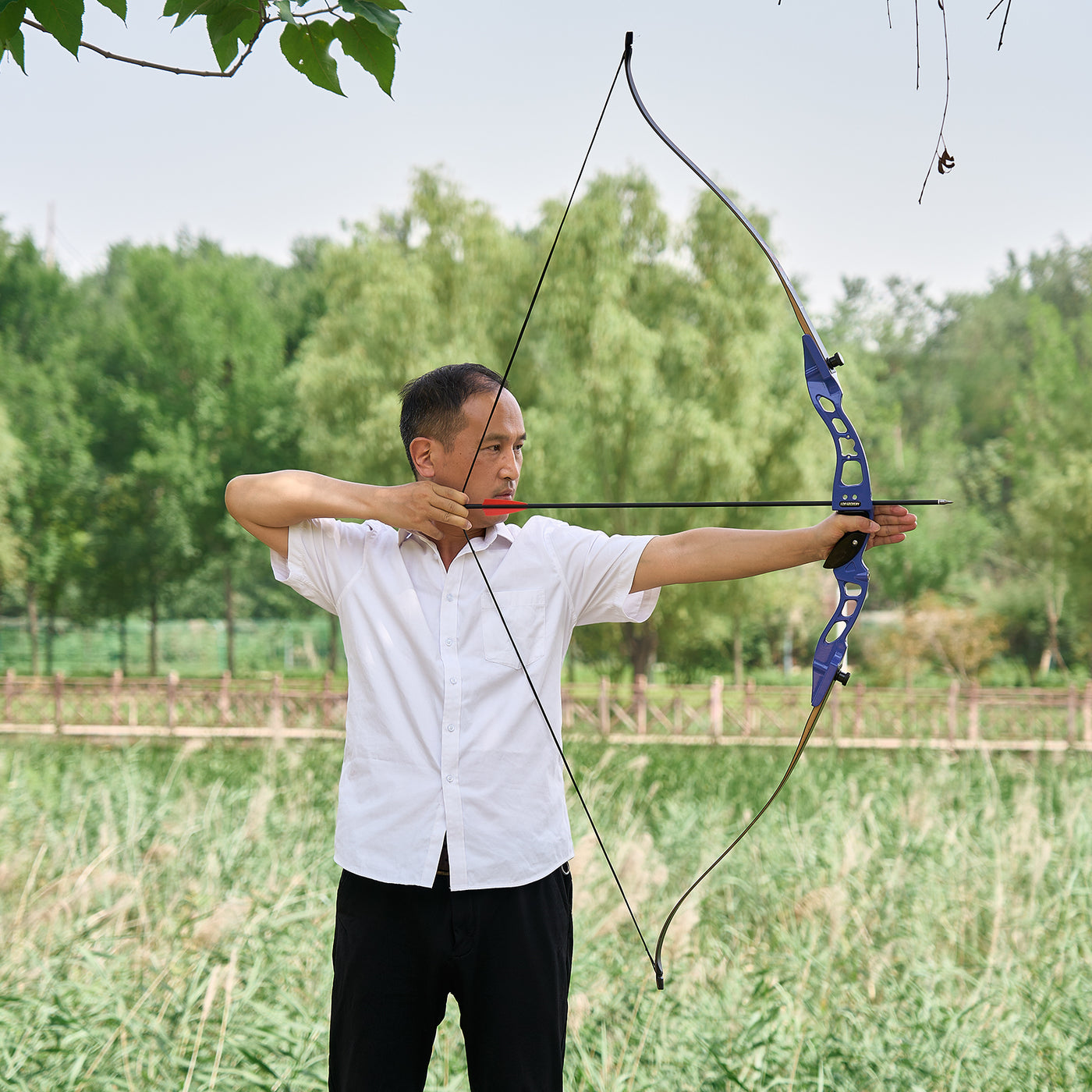 66" 20-40lbs Archery Takedown Recurve RH Bow Competition Training Target Shootig