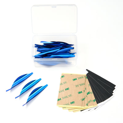 50x Spin-Wing Vanes 1.8 inch Spiral Archery Feather Fletching