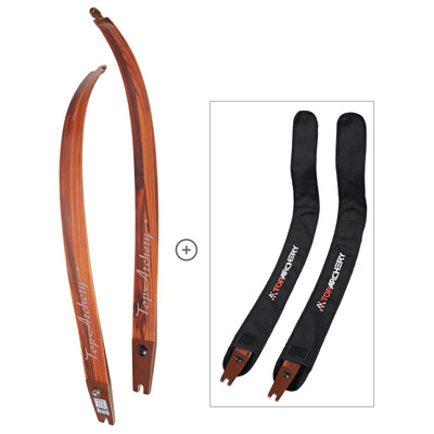 TopArchey Wood Grain ILF Separate Limbs for Takedown Archery Recurve Bow