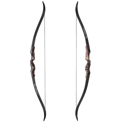 30-60lbs 60" Rebirth Wood Laminated Takedown Recurve Archery Bow Right Handed Hunting Target