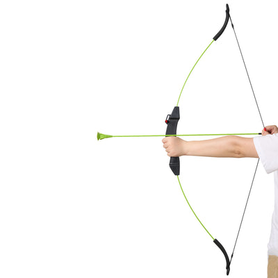 Kids Takedown Black/Blue/Red Archery Bow with 4 Sucker Arrows String Sight Finger Saver 10-13lbs