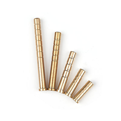 12x Archery Brass Arrow Point Insert For Carbon Arrows