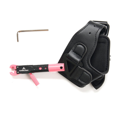 Adjustable Wrist Release Aid with Strap for Archery Target Hunting