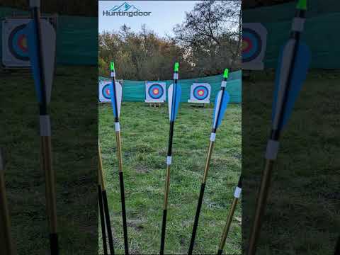 57" Ambidextrous Takedown Recurve Bow with 12x Carbon Arrows Finger Savers Recreational Camping Hiking