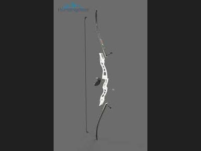 66" 20-40lbs Archery Takedown Recurve RH Bow Competition Training Target Shootig