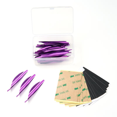 50x Spin-Wing Vanes 1.8 inch Spiral Archery Feather Fletching