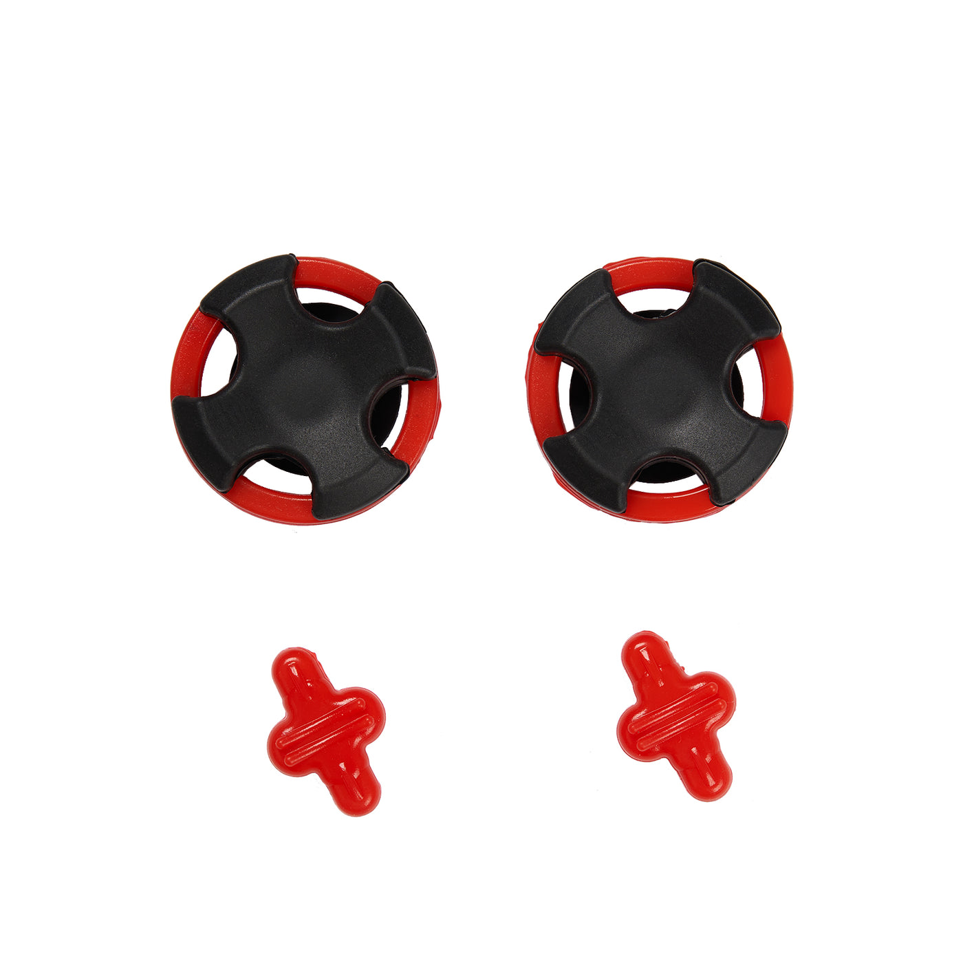 1x Pair Round Bow Dampers Rubber Vibration Stabilizer