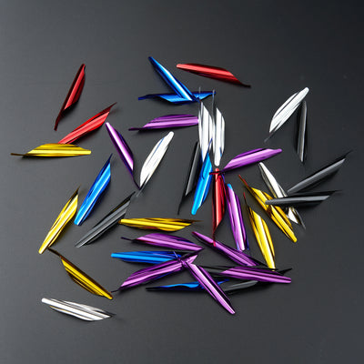 50x Spin-Wing Vanes 1.8 inch Spiral Archery Feather Fletching