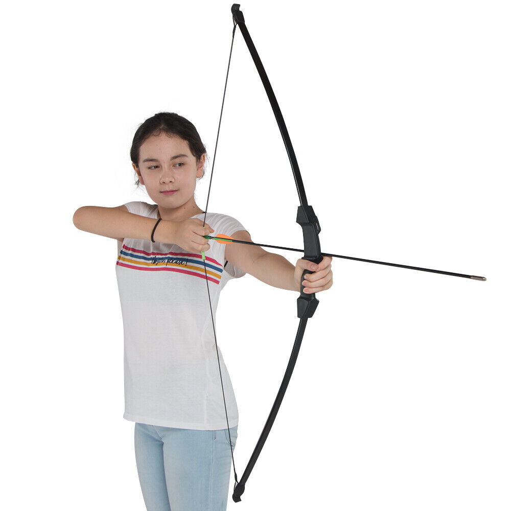 43 15lb Kids Children Bow 6PCS Arrows Archery Youth Recurve Bow